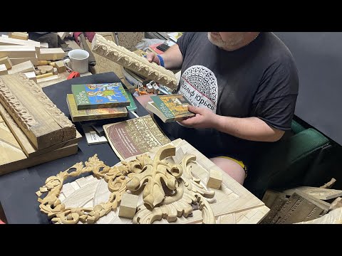 Геометрическая резьба по дереву.Слушайте внимательно.