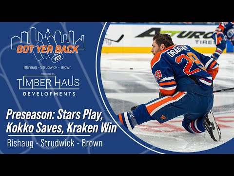 Preseason: Stars Play, Kokko Saves, Kraken Win