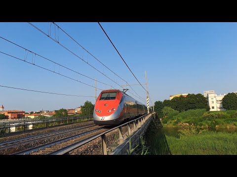 [Trenitalia] Frecciarossa ETR500 Passes by (Rimini)