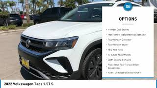 2022 Volkswagen Taos 1.5T S FOR SALE in Bakersfield, CA V2419