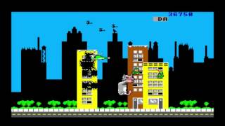 Rampage (Ralph gameplay) for the TRS-80 CoCo