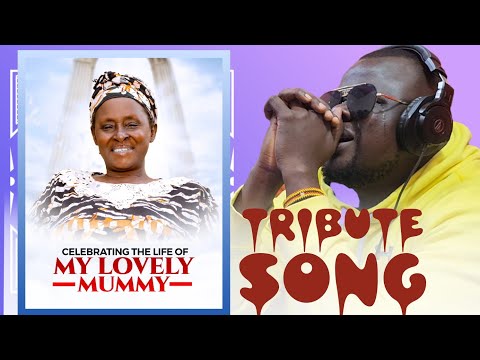 Odong Romeo😢😢 tried to hold his tears as he sang a very emotional tribute song for his late mother