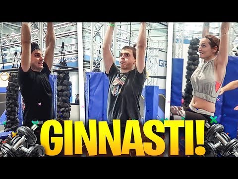 ANIMA, LASABRI E KLAUS FANNO IL PERCORSO NINJA! VERI GINNASTI! *faticoso*