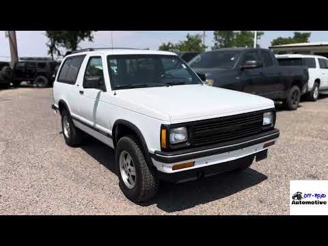 1992 Chevrolet S10 Blazer (CC-1870363) for sale in Fort Lupton, Colorado