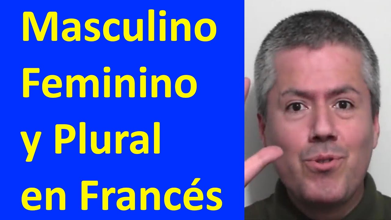 FRANCÉS: MASCULINO, FEMNINO, PLURAL en Francés / Curso de Francés Básico / Clase 12