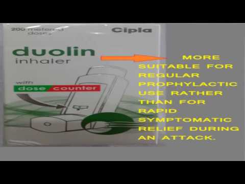 20mcg Duolin Ipratropium Bromide And Levosalbutamol Inhaler