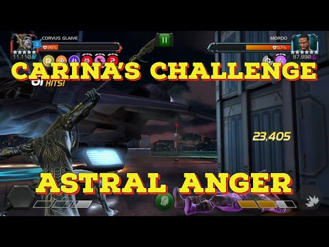 ASTRAL ANGER | CARINA'S CHALLENGE | MARVEL CONTEST OF CHAMPIONS |