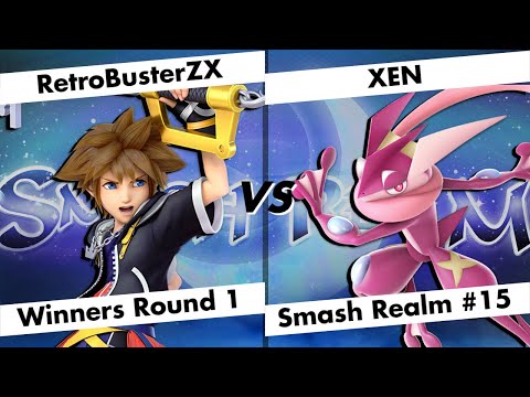RetroBusterZX (Sora) vs XEN (Greninja) - WR1 - Smash Realm #15