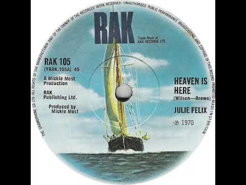 UK New Entry 1970 (189) Julie Felix - Heaven Is Here