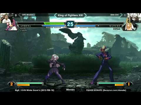 Winter Brawl 6 - KOF13 W - DRS MastaCJ VS ShinOni