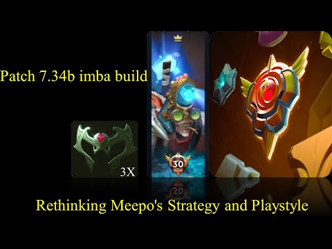 PATCH UPDATE 7.34B - HOW TO MAKE YOUR ENEMY DELETE DOTA WITH MEEPO