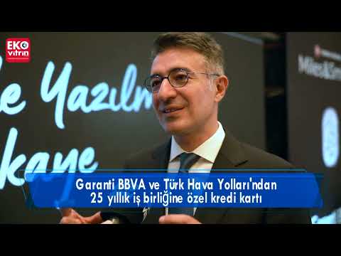 Garanti BBVA ve Türk Hava Yolları'ndan 25 yıllık iş birliğine özel kredi kartı