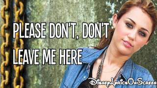 Miley Cyrus - Take Me Along (Lyrics On Screen) HD