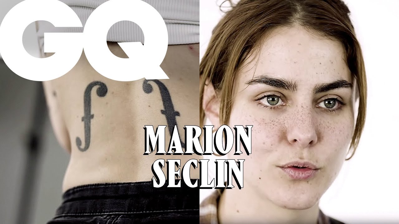 Marion Seclin dévoile ses tattoos : son premier, The Runaways, Samuel Beckett... | GQ