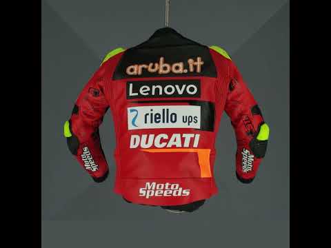 アルバロ・バウティスタの Ducati 赤レザージャケット購入！