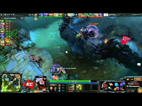 [Dendi Pudge] Na'Vi vs LGD CDEC Game 1 - World eSports Championships - @TobiWanDOTA & Clairvoyance