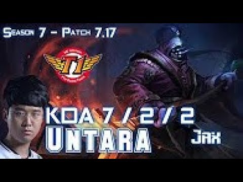 SKT T1 Untara JAX vs CAMILLE Top - Patch 7.17 KOREA Ranked