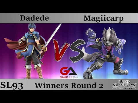 SmashLAN'd 93 - Winners Round 2:  Dadede (Marth) vs Magiicarp (Wolf)