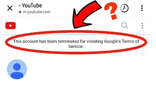 Why The Account has been terminated for violating Google's Terms of Se
