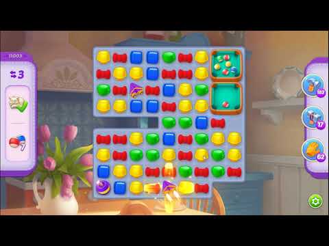 Homescapes Level 11003 - NO BOOSTERS 🏠 | SKILLGAMING ✔️