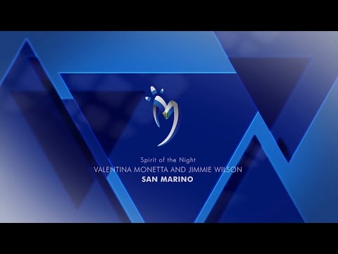 Postal de San Marino / Postcard of San Marino #ESPreParty 2017 - Valentina Monetta & Jimmie Wilson