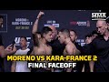 Brandon Moreno vs. Kai Kara-France Final Faceoff | UFC 277 | MMA Fighting