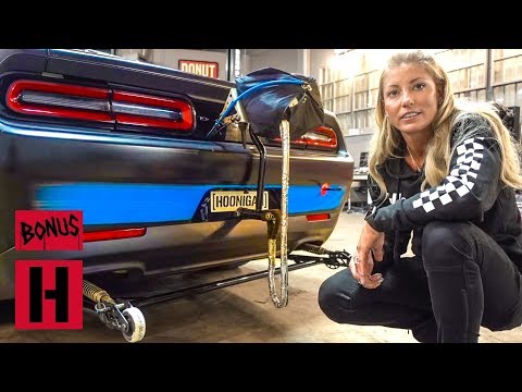 Leah Pritchett's Wheelie Bar Science and Trophy Trunk!