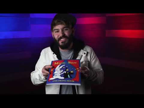 Saturn Magic - MAGIC SHOW Coloring Book (3 way) by Murphy's Magic