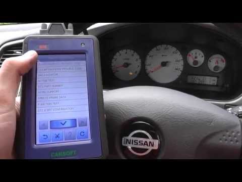 Nissan Purge Solenoid Valve Fault Carsoft MI6 Diagnose