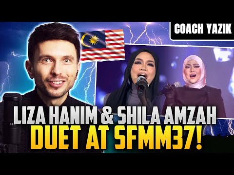 YAZIK reacts to Liza Hanim & Shila Amzah  - Bahagiakan Dia | SFMM37