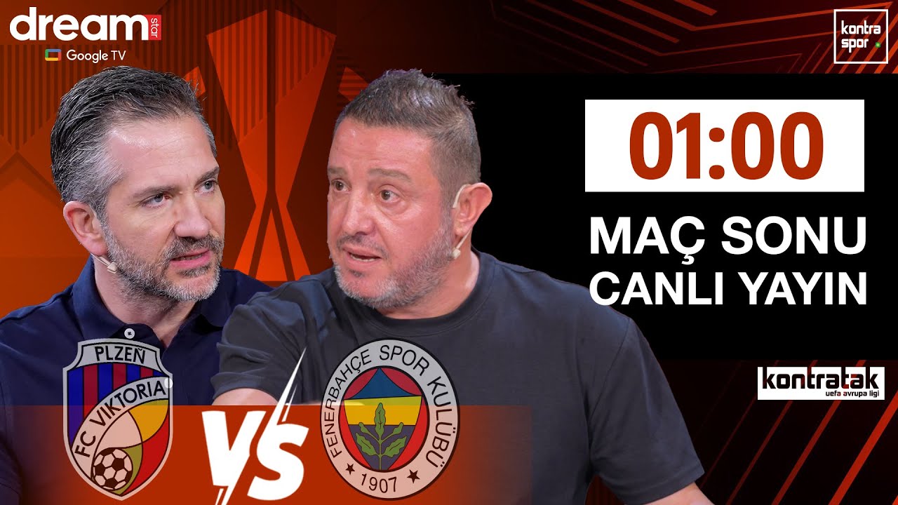 🔴 CANLI | Viktoria Plzen - Fenerbahçe Maç Sonu | Nihat Kahveci, Nebil Evren | Kontratak