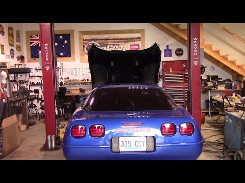 How to replace the radiator in a 1994 Corvette