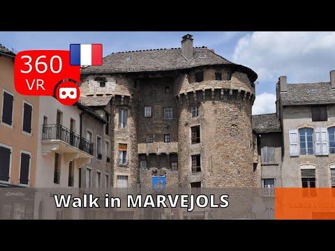 360° views of France : Today a walk in Marvejols