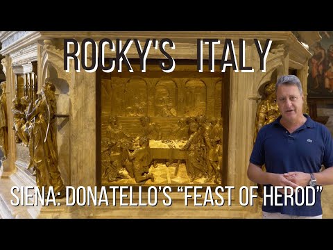 ROCKY'S ITALY: Siena - Donatello's "Feast of Herod"