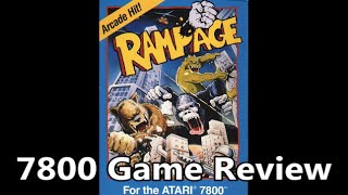 Rampage Atari 7800 Review - The No Swear Gamer Ep 6