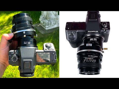A Medium Format Tilt-Shift Lens Adapter for Fujifilm GFX Cameras: Pentax 67 to Fuji GFX TLT ROKR