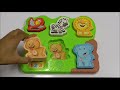 Fisher Price Laugh Learn Zoo Animal Puzzle FUN LEARNING PUZZLES FOR TODDLERS