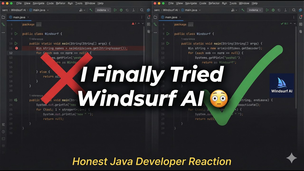I Tried Windsurf AI as a Java Developer - Honest First Reaction (Free Tool)