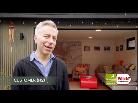 40sqm Garden Room in Finchley, London. A review from a My Outhouse client.