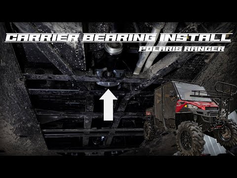 How to install Polaris Ranger Carrier Bearing | SuperATV