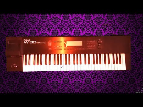 Roland W30 Workstation - Epic Tutorial - The Prodigy - Part 1 - Sampling & Truncate