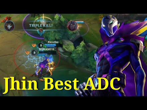 Jhin The Best ADC ! Tier S Patch 4.1A Gameplay Jhin - League of Legends: Wild Rift Indonesia