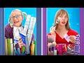 NERD GIRL VS POPULAR GIRL || Funny Life Situations by 123 GO!