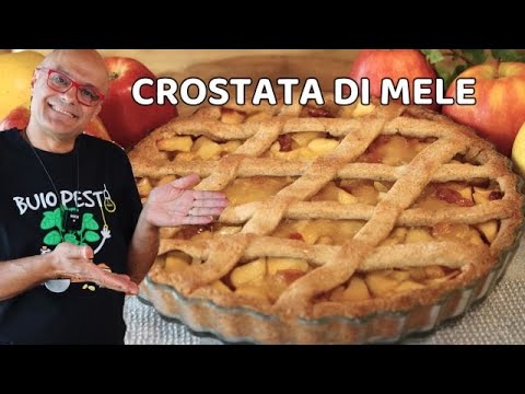 CROSTATA DI MELE della NONNA quella RUSTICA con grano Saraceno