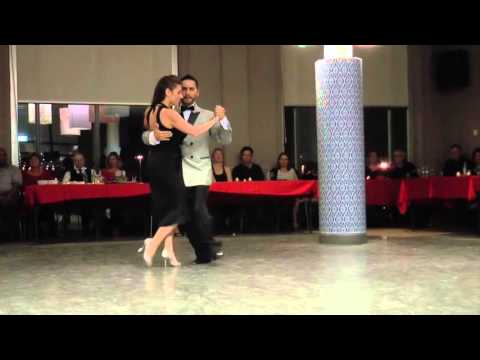  Stefania Colina  and  Juan Martin Carrara  are  dancing  to  Pedro Laurenz