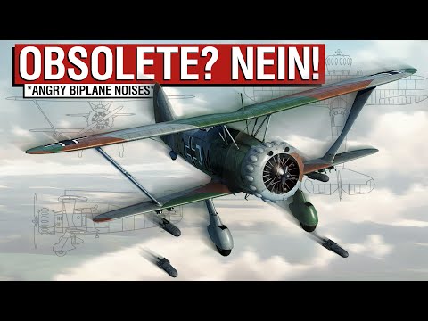 Why The Luftwaffe's "Last Biplane" Was Surprisingly Good | Henschel Hs 123