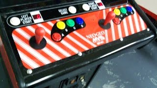 Neo Geo 4 Slot "Big Red" Arcade Game Cabinet - Gameplay/Artwork/Cabinet Design