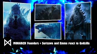 Download lagu 🦖||MONSTERVERSE||🐉 Monarch Founders   Serizawa & Emma react to Godzilla [Play on 2x] mp3
