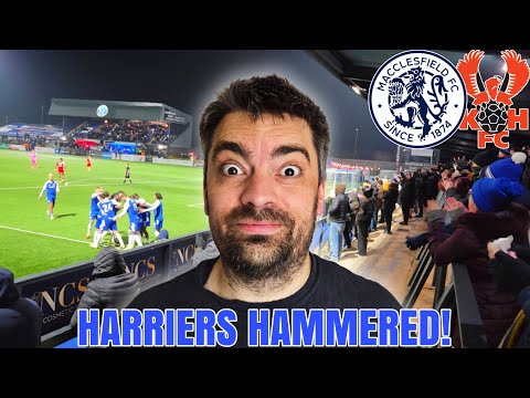 SCENES! Macclesfield THRASH Kidderminster In Brutal Home Win! 