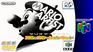 Nintendo 64DD Longplay: Mario Artist: Communication Kit